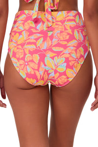 Sunsets Magic Hour Crepe Hannah High Waist Bottom