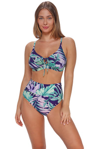 Sunsets Palm Shade Hannah High Waist Bottom