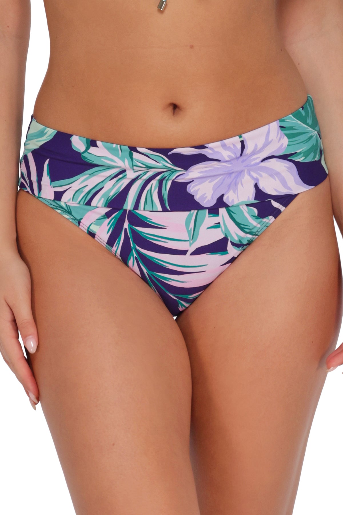 Sunsets Palm Shade Hannah High Waist Bottom