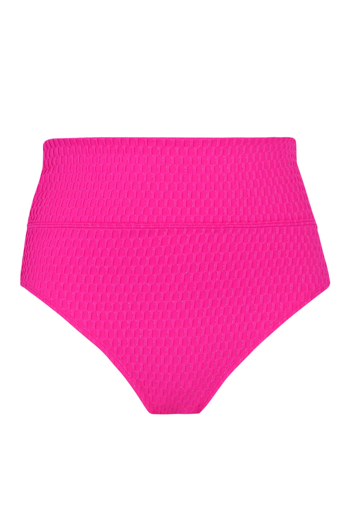 Pacifica Pink Diamond Lurex Hannah High Waist Bottom