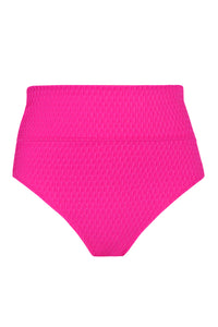 Pacifica Pink Diamond Lurex Hannah High Waist Bottom