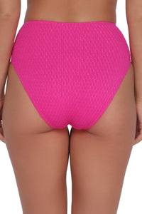 Pacifica Pink Diamond Lurex Astrid High Waist Bottom