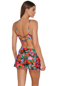 Sunsets Hummingbird Cove Sporty Swim Skirt Bottom XS / HUMMI / 40B