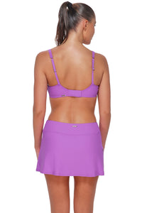 Sunsets Berry Burst Sporty Swim Skirt