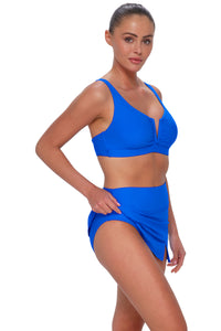 Sunsets Electric Blue Allison Swim Skirt