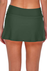 Sunsets Island Green Allison Swim Skirt