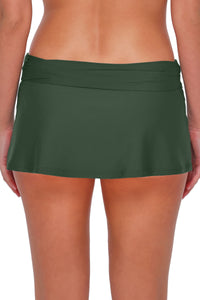 Sunsets Island Green Allison Swim Skirt