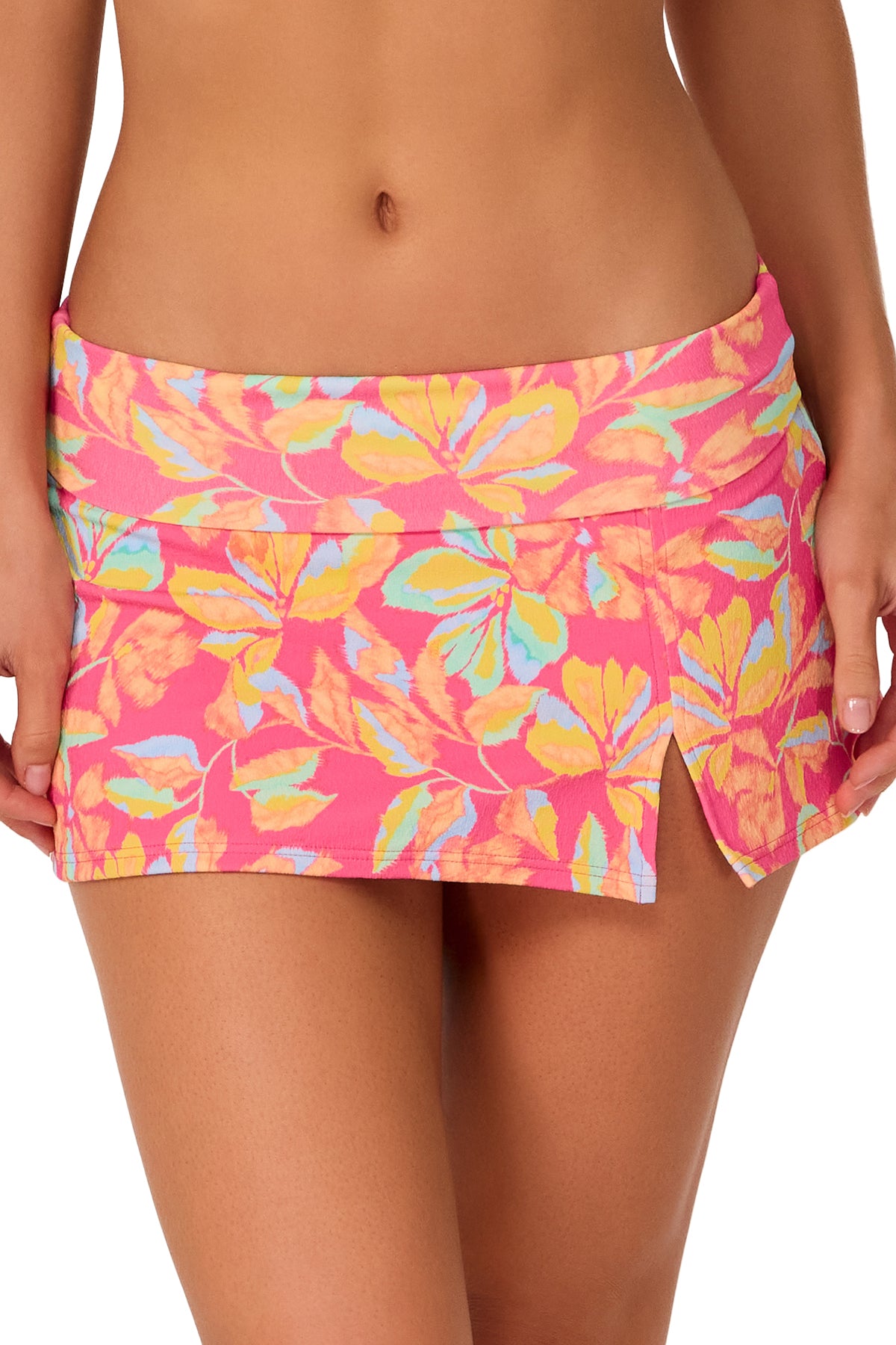 Sunsets Magic Hour Crepe Allison Swim Skirt