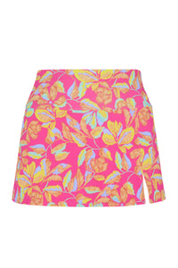 Front pose #1 of a floating garment shot featuring Sunsets Magic Hour Crepe Allison Swim Skirt