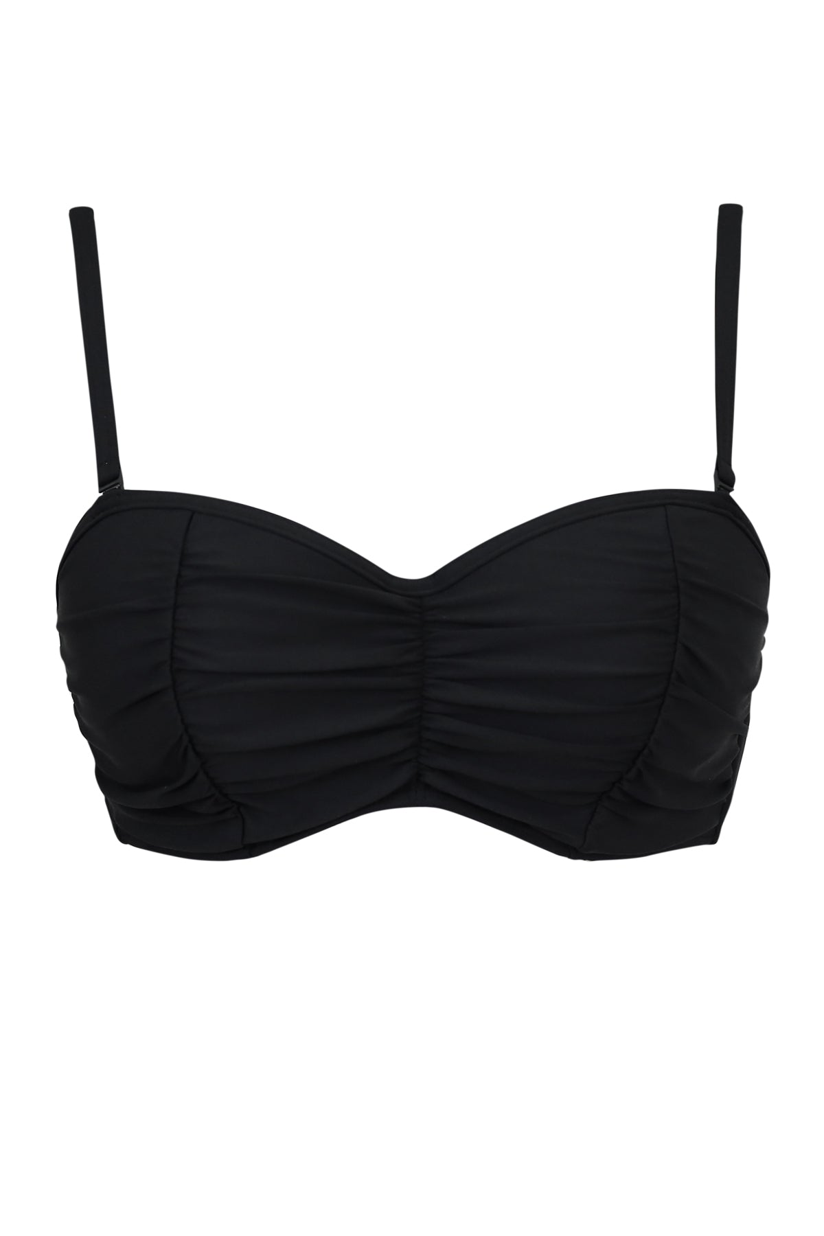 Sunsets Black Loretta Bandeau Top