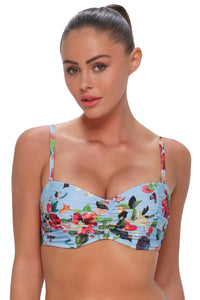 Sunsets Budding Romance Loretta Bandeau Top