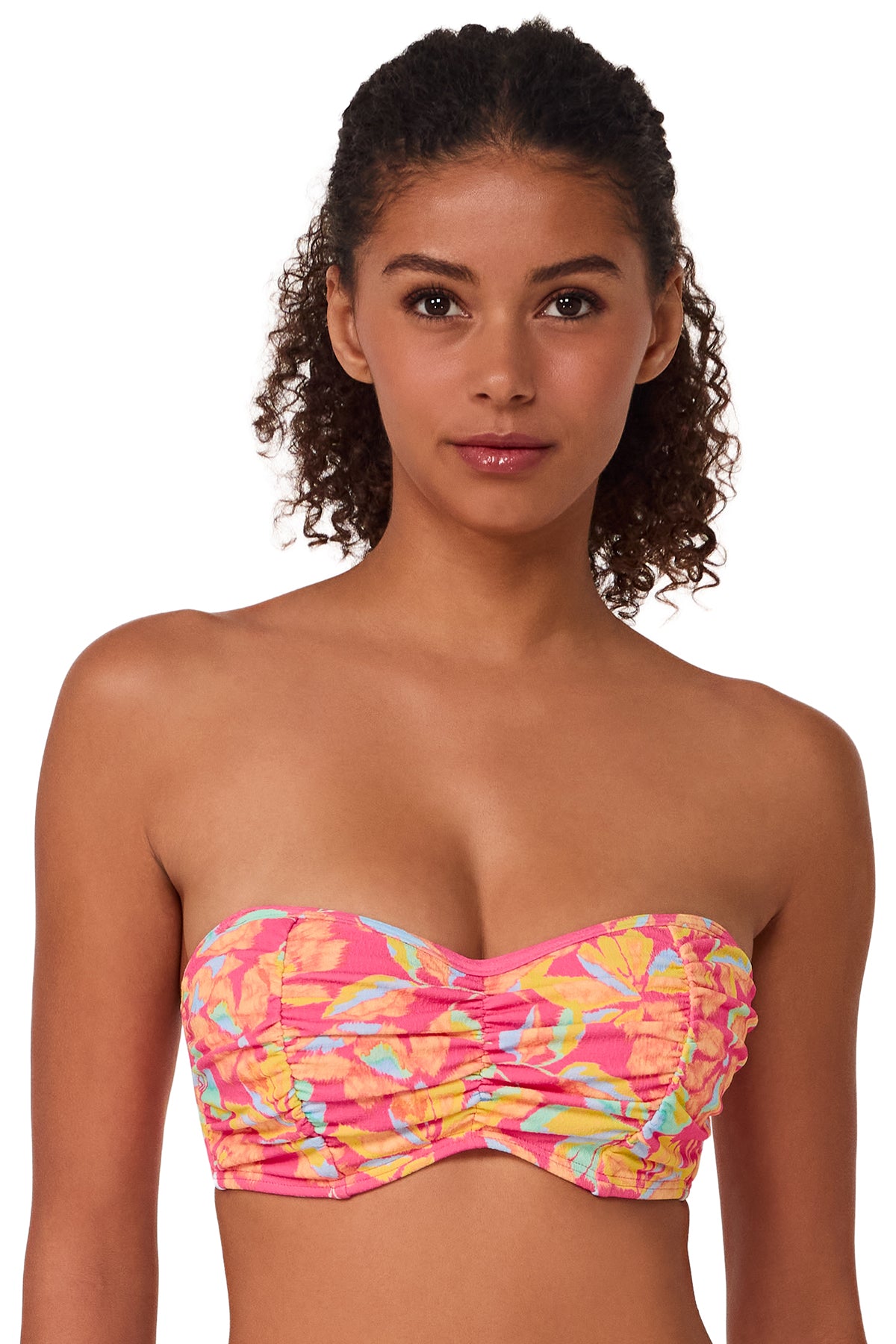 Sunsets Magic Hour Crepe Loretta Bandeau Top
