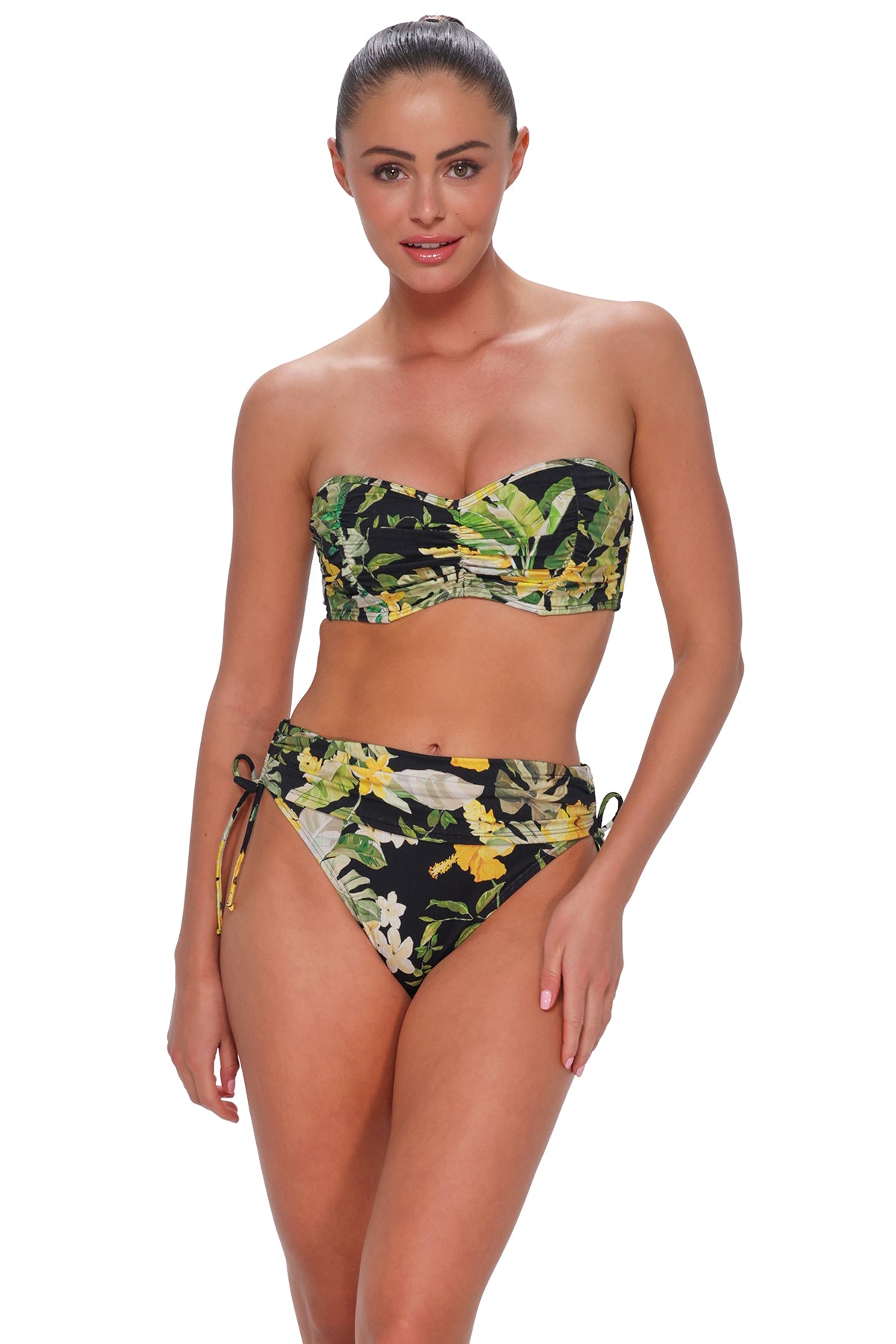 Sunsets Night Bloom Loretta Bandeau Top