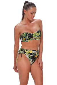 Sunsets Night Bloom Loretta Bandeau Top