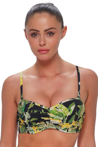 Sunsets Night Bloom Loretta Bandeau Top