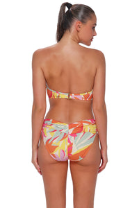 Sunsets Tropicolor Crepe Loretta Bandeau Top