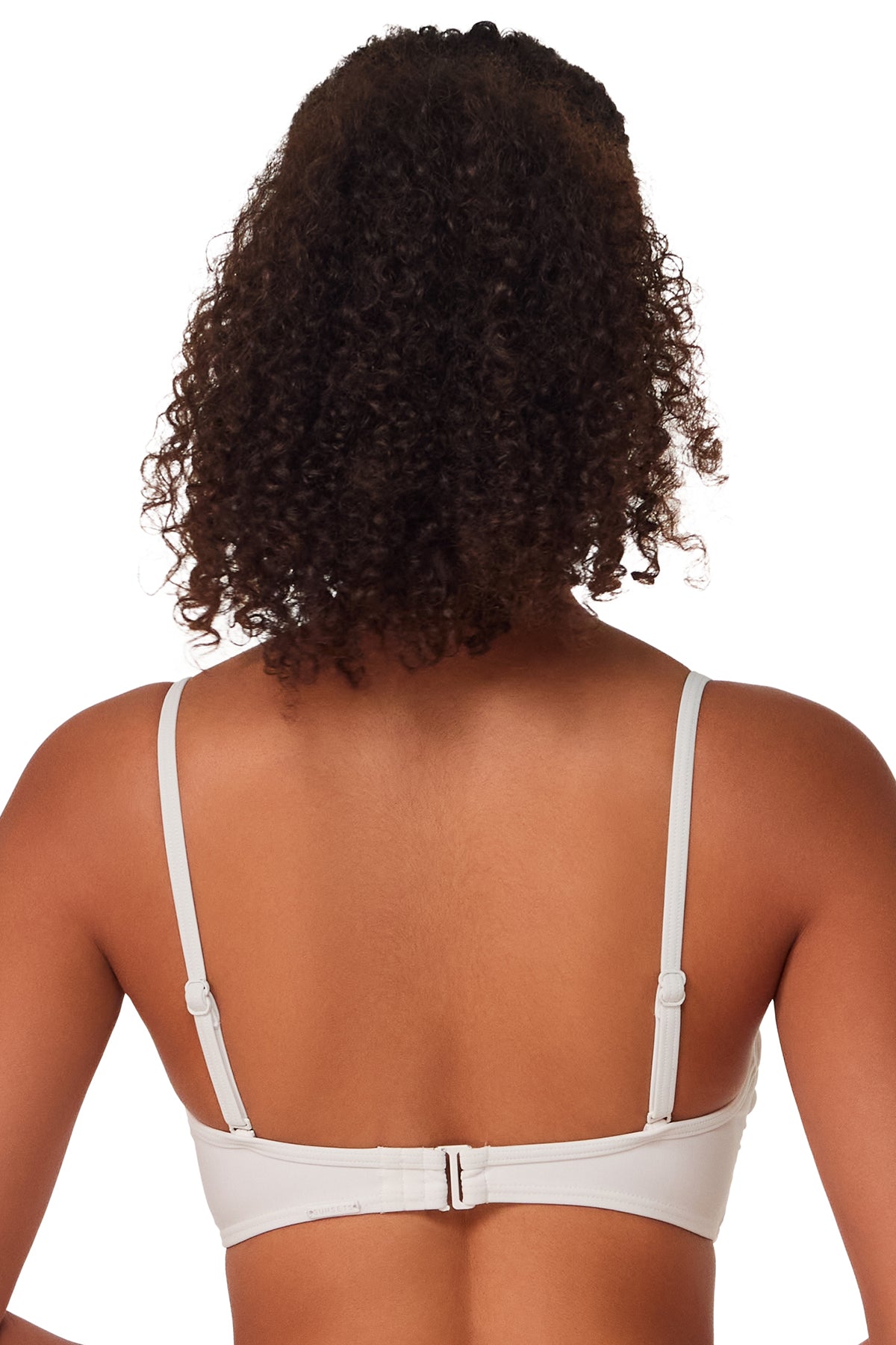 Sunsets White Lily Loretta Bandeau Top