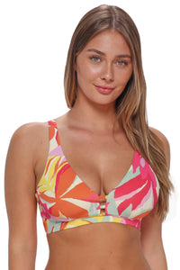 Sunsets Tropicolor Crepe Natalie Top