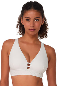 Sunsets White Lily Natalie Top