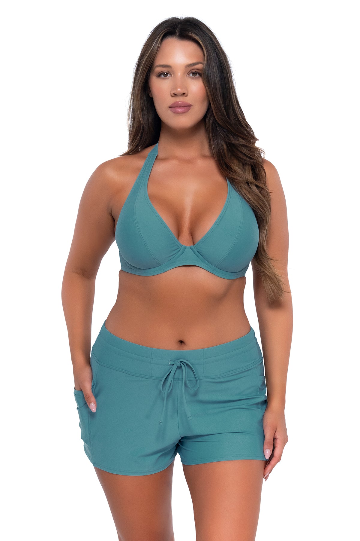 Sunsets Ocean Muse Halter Top