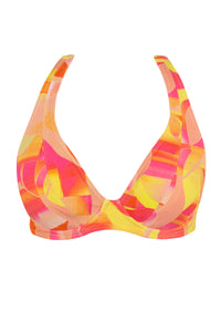 Sunsets Dreamsicle Crepe Muse Halter Top
