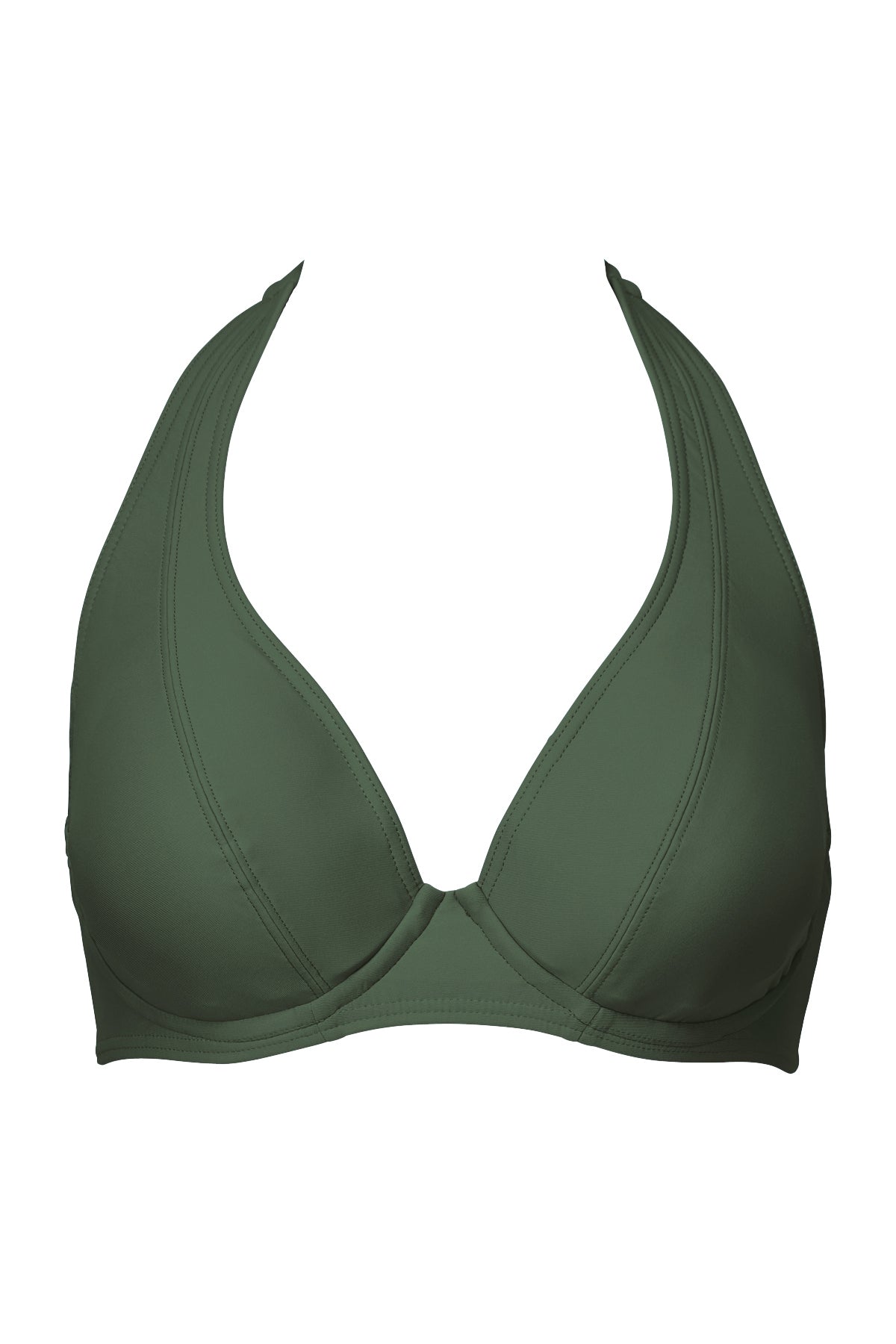 Sunsets Island Green Muse Halter Top