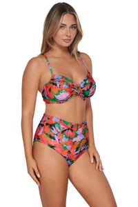 Sunsets Hummingbird Cove Capri High Waist Bottom XS / HUMMI / 310B