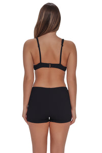 Pacifica Black Rib Emery Underwire Top