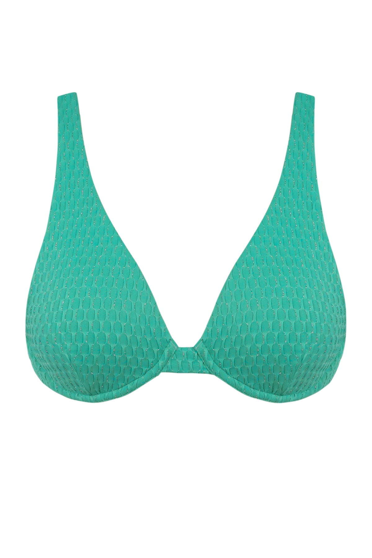 Pacifica Jade Jewel Lurex Emery Underwire Top