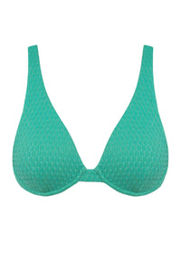 Pacifica Jade Jewel Lurex Emery Underwire Top