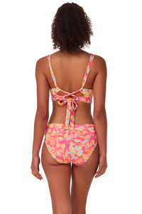 Sunsets Magic Hour Crepe Elsie Top