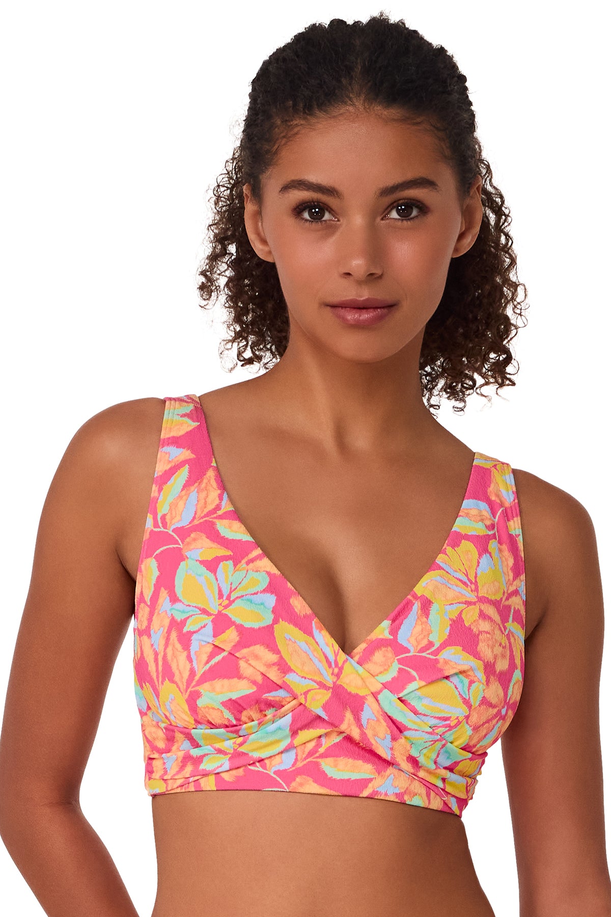 Sunsets Magic Hour Crepe Elsie Top
