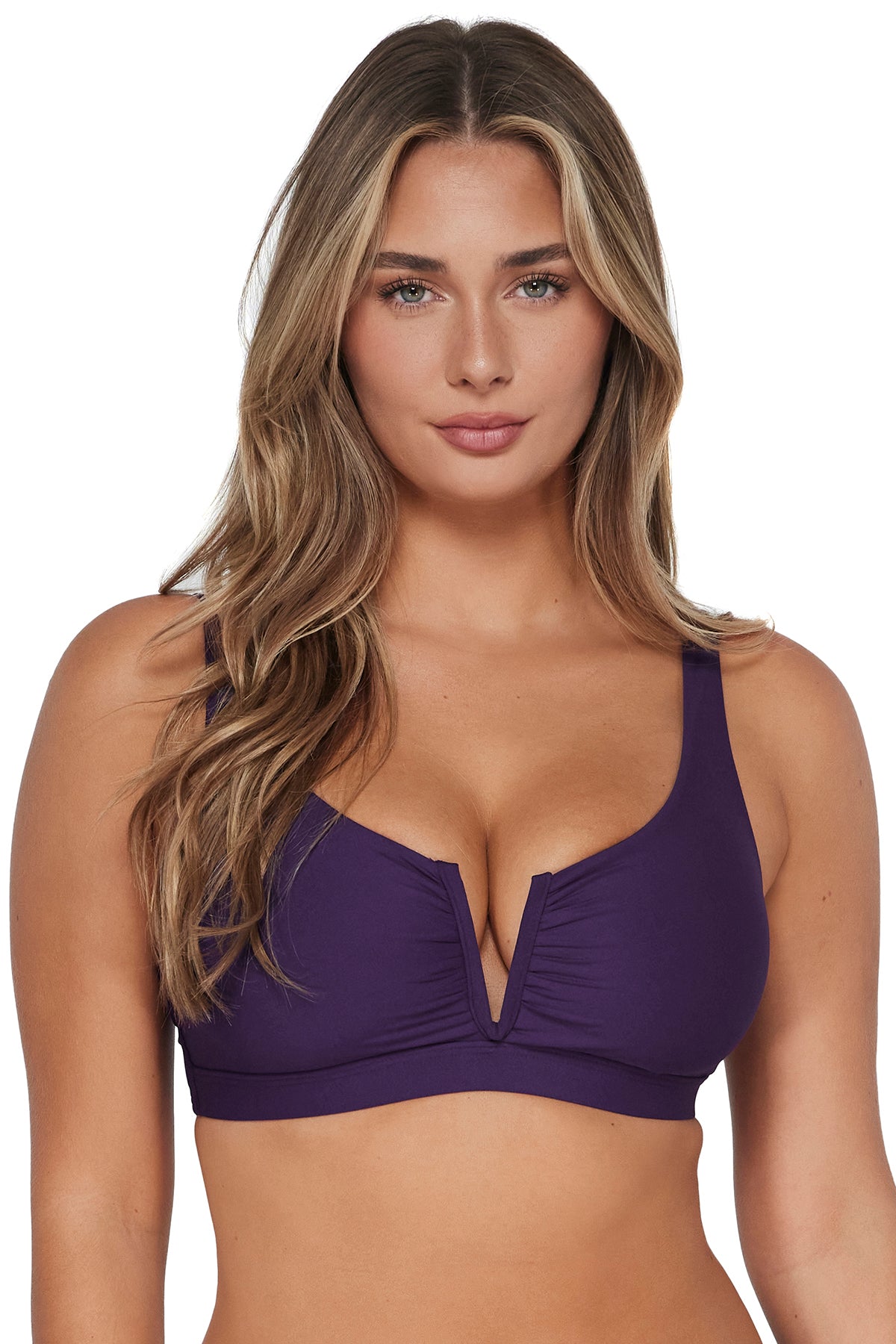 Sunsets Paradise Plum Vienna V-Wire Top 32E/30F/28G / PARAD / 530