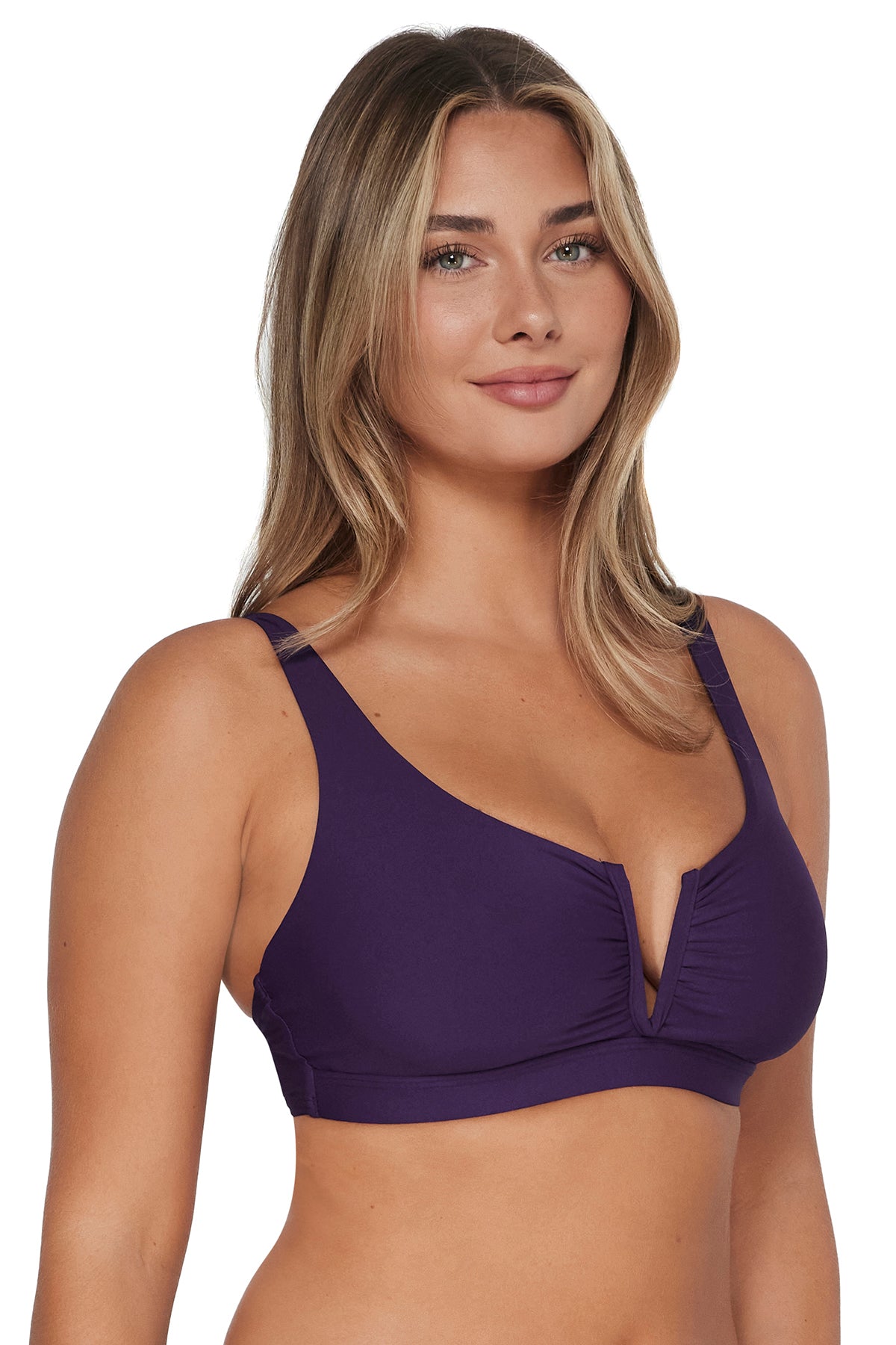 Sunsets Paradise Plum Vienna V-Wire Top 32E/30F/28G / PARAD / 530