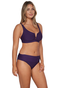 Sunsets Paradise Plum Vienna V-Wire Top 32E/30F/28G / PARAD / 530