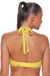 Sunsets Pineapple Crepe Vienna V-Wire Top