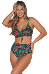 Sunsets Welcome To Rio Hannah High Waist Bottom XS / WELCO / 33B