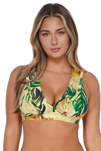 Sunsets Amber Oasis Willa Wireless Top 32D/34C / AMBER / 546