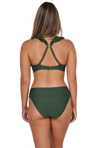 Sunsets Island Green Hannah High Waist Bottom XS / ISLGR / 33B