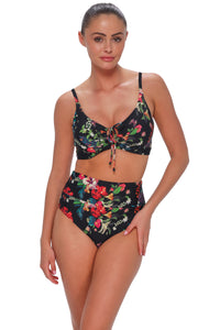 Sunsets Fleur Noire Kauai Keyhole Top