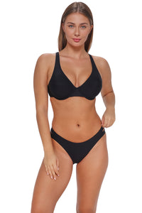 Sunsets Black Ally Underwire Top