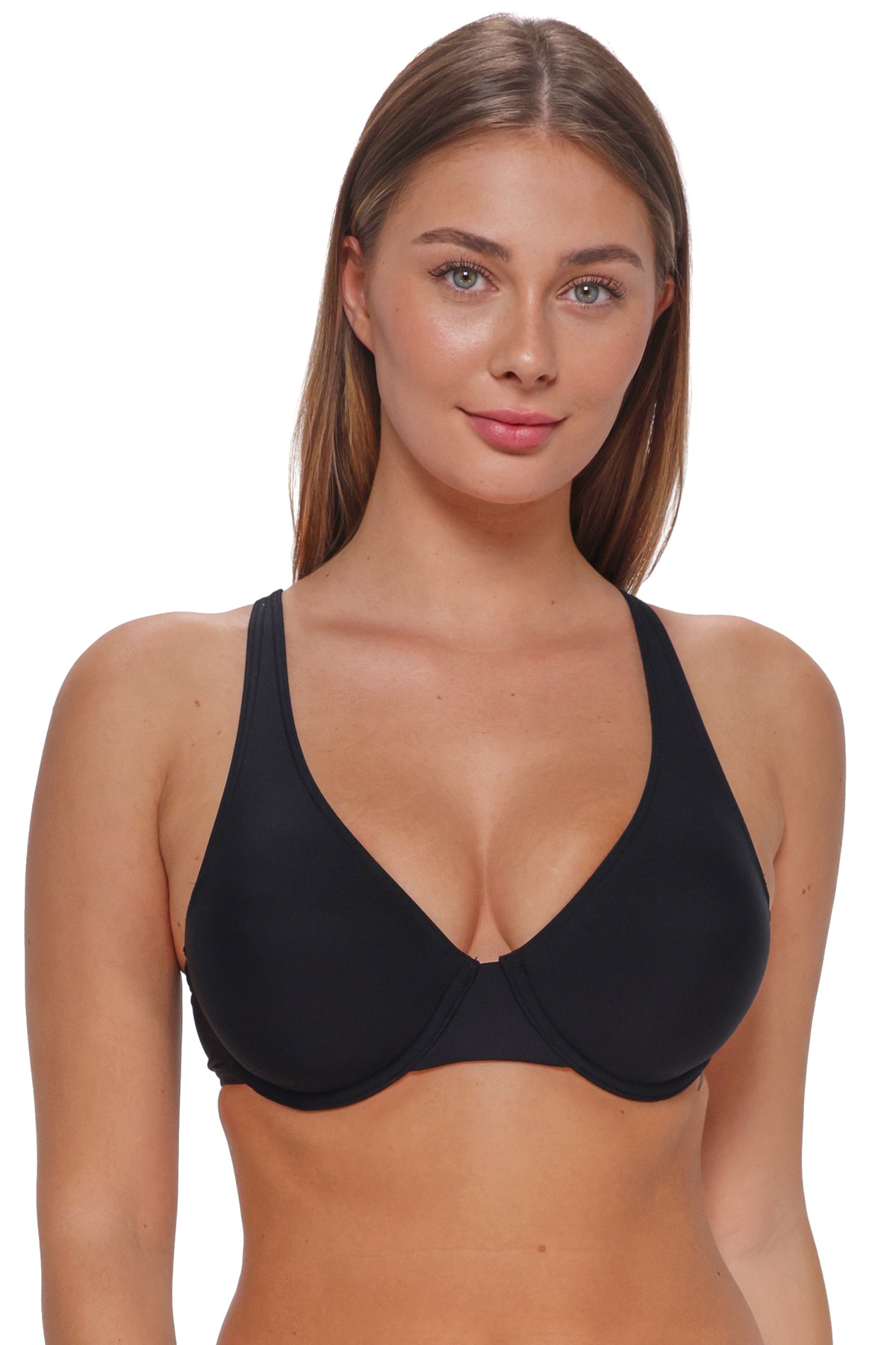 Sunsets Black Ally Underwire Top
