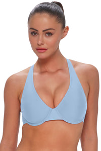Sunsets Blue Whisper Ally Underwire Top