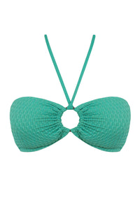 Pacifica Jade Jewel Lurex Nina Bandeau Top
