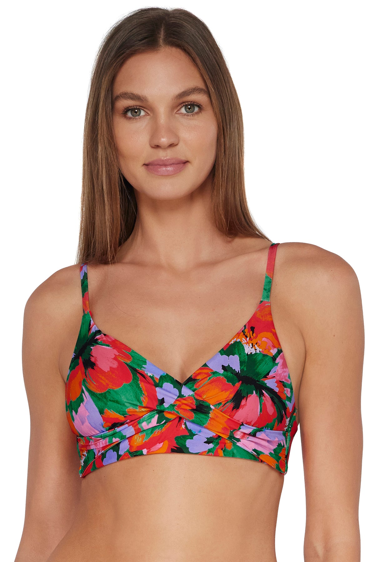 Sunsets Hummingbird Cove Lyla Bralette Top XS / HUMMI / 619T