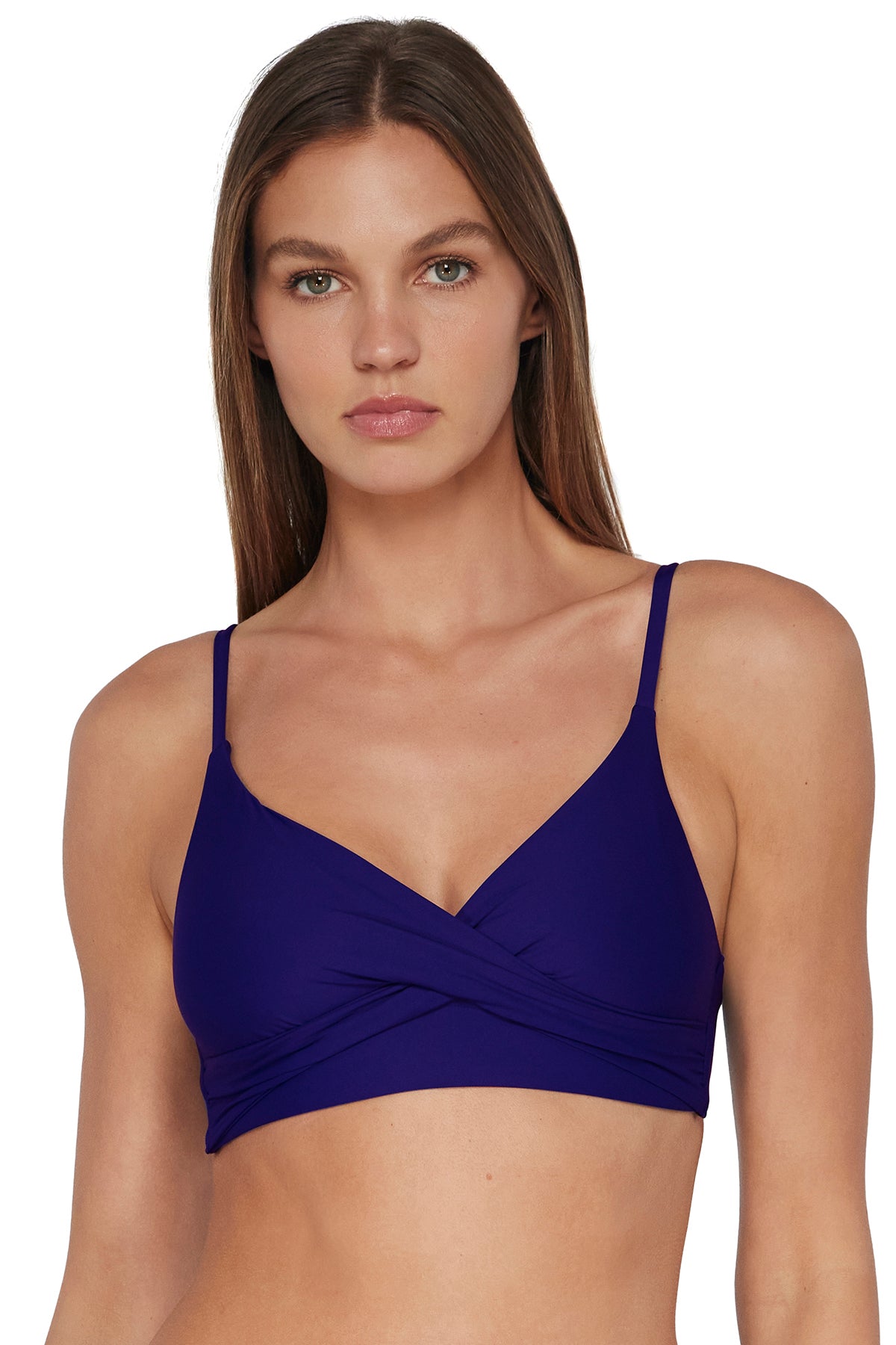 Sunsets Indigo Lyla Bralette Top XS / INDIG / 619T