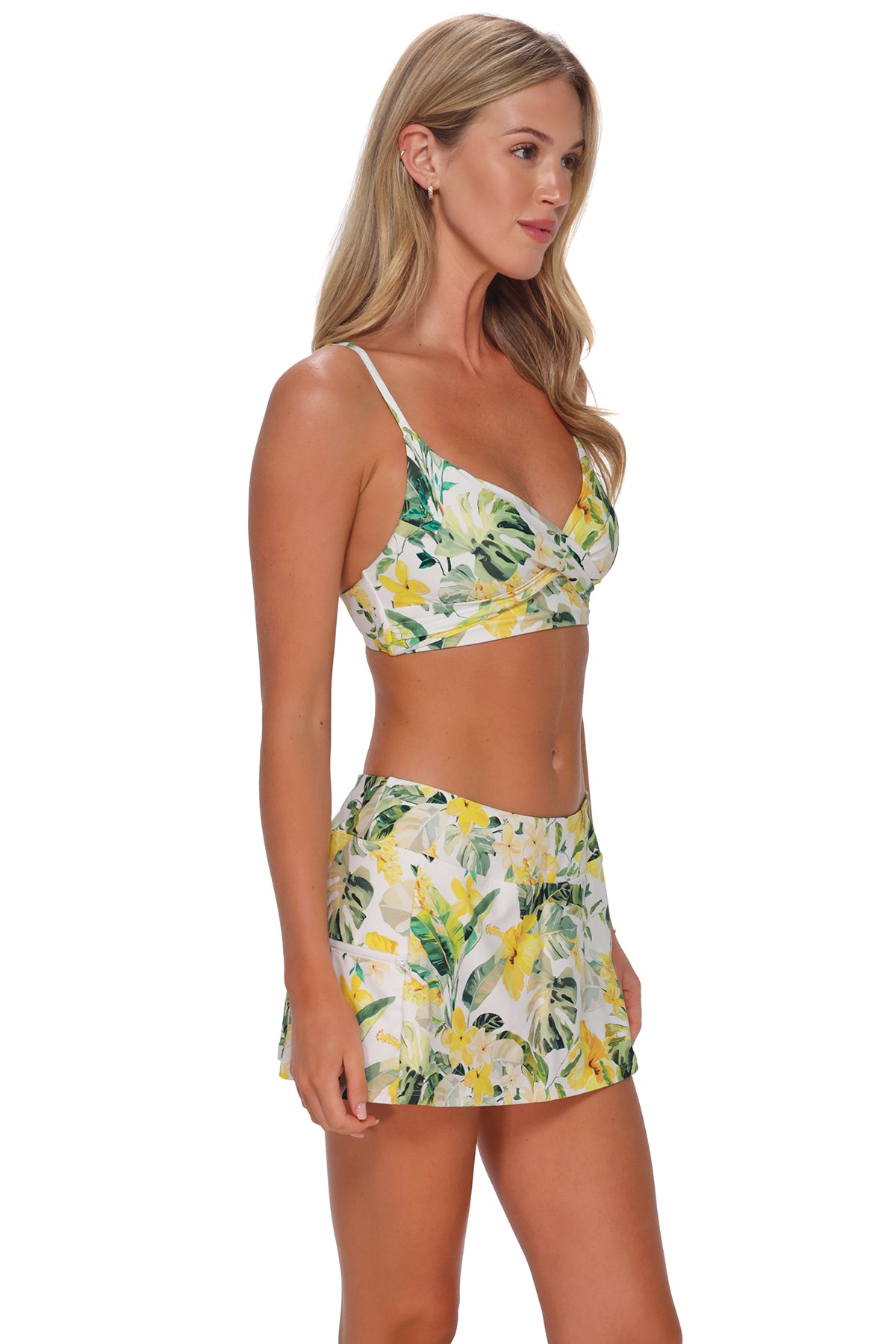 Sunsets Isla Soleil Crepe Lyla Bralette Top