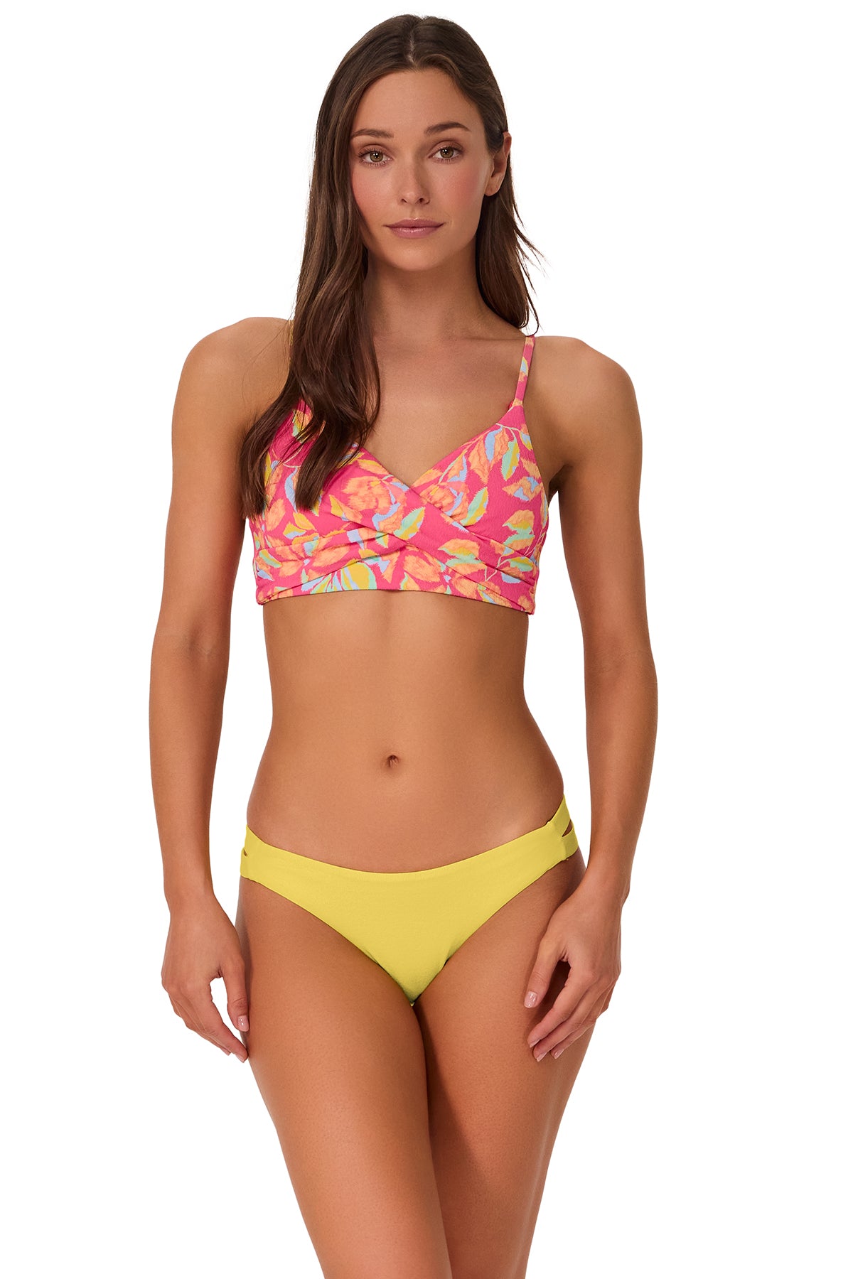 Sunsets Magic Hour Crepe Lyla Bralette Top