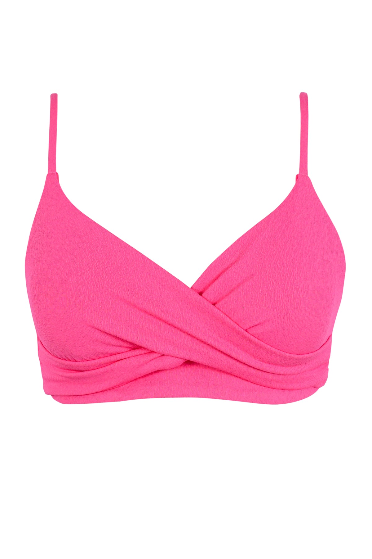 Sunsets Posy Pink Crepe Lyla Bralette Top