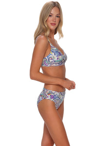 Sunsets Tide Pool Twist Lyla Bralette Top